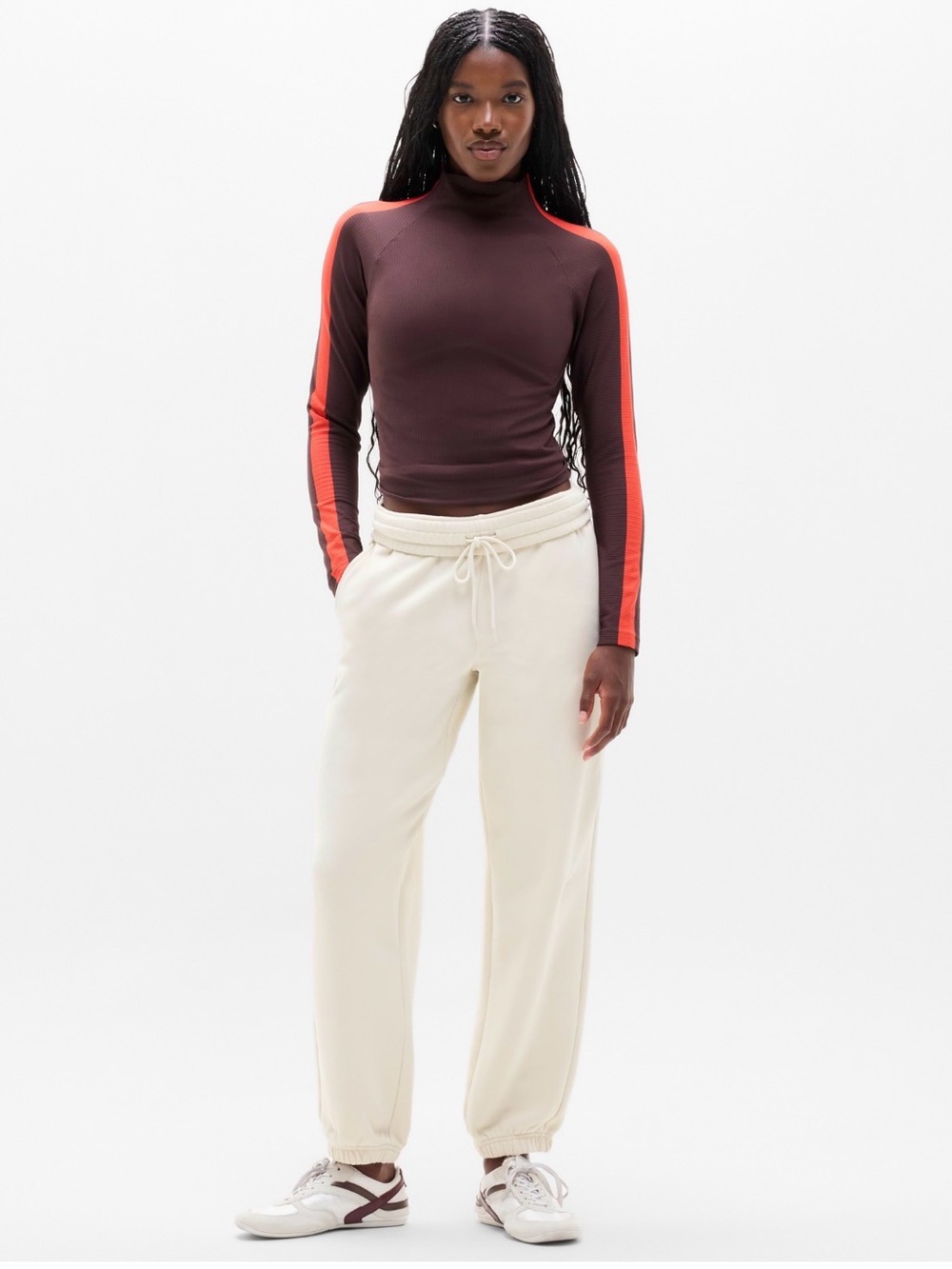 Athleta Forever Fleece Classic Jogger - Bone